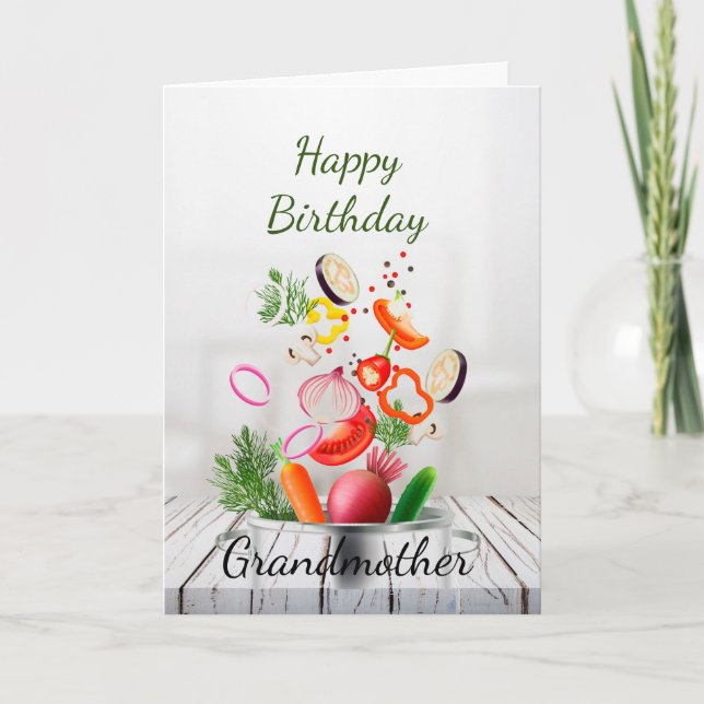 Happy Birthday Love & Appreciate Grandma Card (Front)