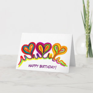 Happy Birthday Love Kite Greeting Card