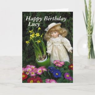 Happy Birthday Lucy Card