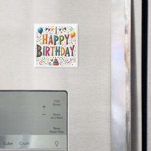 Happy Birthday Magnet