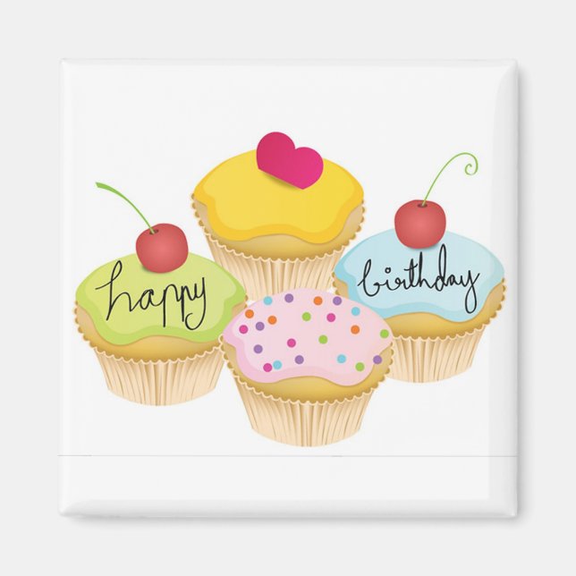 Happy Birthday Magnet (Front)