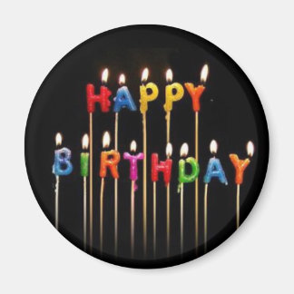 Happy Birthday Magnet