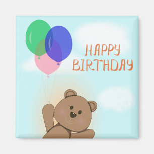 Happy birthday magnet