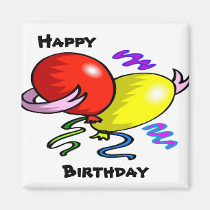 Happy Birthday  Magnet