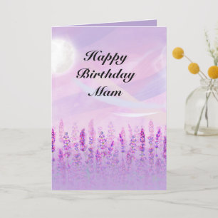 Happy Birthday Mam Card