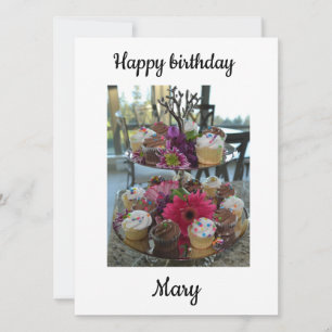 Happy birthday Mary Card