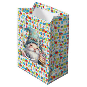 Happy Birthday  Medium Gift Bag