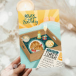 Happy Birthday Men Man Relax Cake Husband Father  Card<br><div class="desc">A funny and beautiful birthday greeting card for a man.</div>