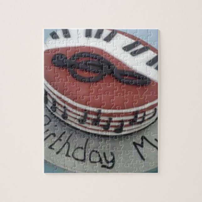 Happy birthday mom cake jigsaw puzzle (Vertical)
