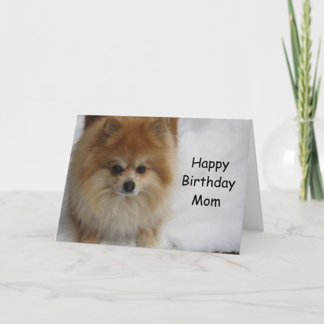 HAPPY BIRTHDAY ***MOM*** CARD (Front)