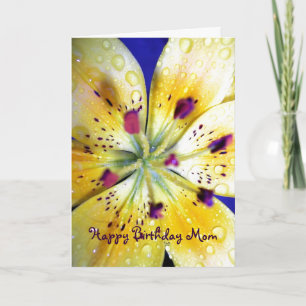 Happy Birthday Mom Card
