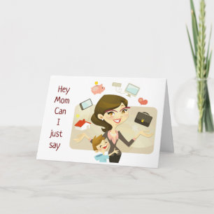 HAPPY BIRTHDAY **MOM TAKE TIME FOR YOU** CARD