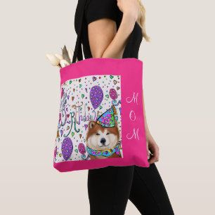 HAPPY BIRTHDAY MOM TOTE BAG