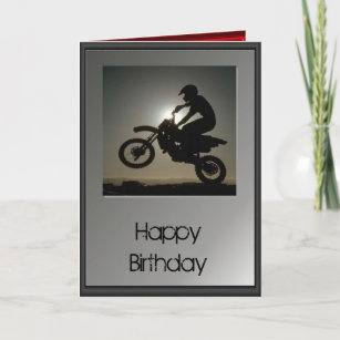 BOYS PURSE MANS WALLET NAMED GIFT PERSONALISED ORANGE MOTOCROSS BIKE
