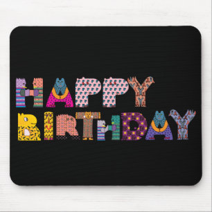 Happy Birthday Mouse Mat