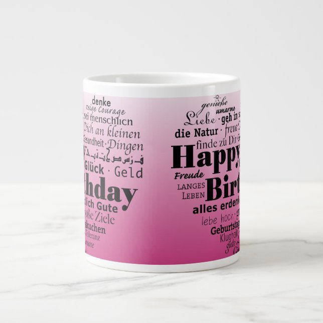 Happy Birthday Mug (Front)
