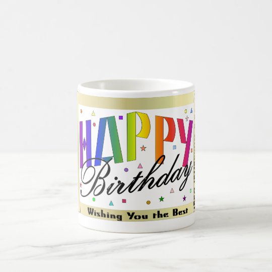 Happy Birthday Mug
