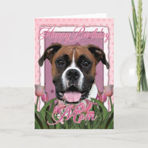 Happy Birthday Mum - Boxer - Vindy Card