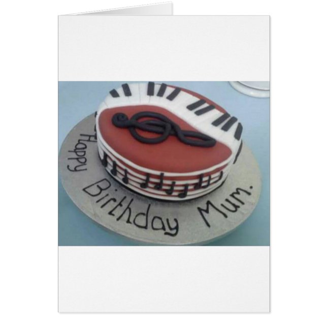 Happy birthday mum cake (Front)