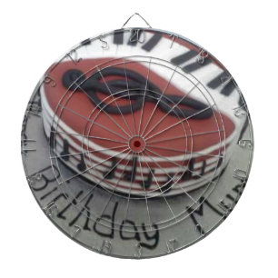 Happy birthday mum cake dartboard