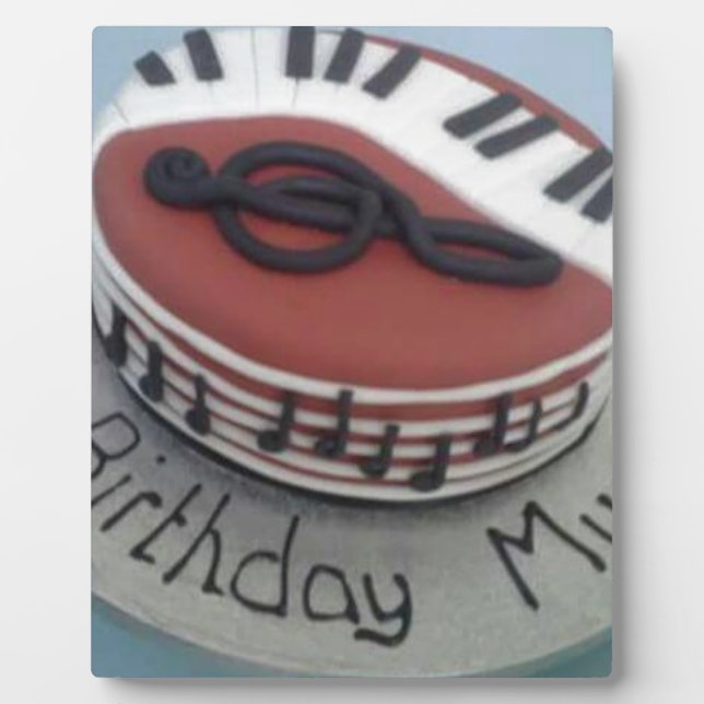 Happy birthday mum cake plaque (Front)