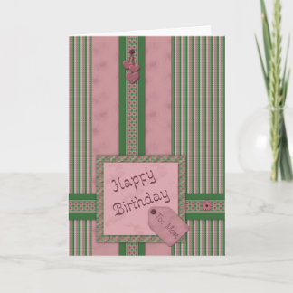 Happy Birthday Mum! Card