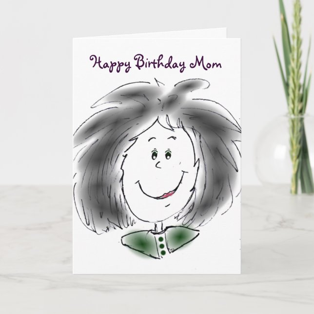 Happy Birthday Mum Card (Front)
