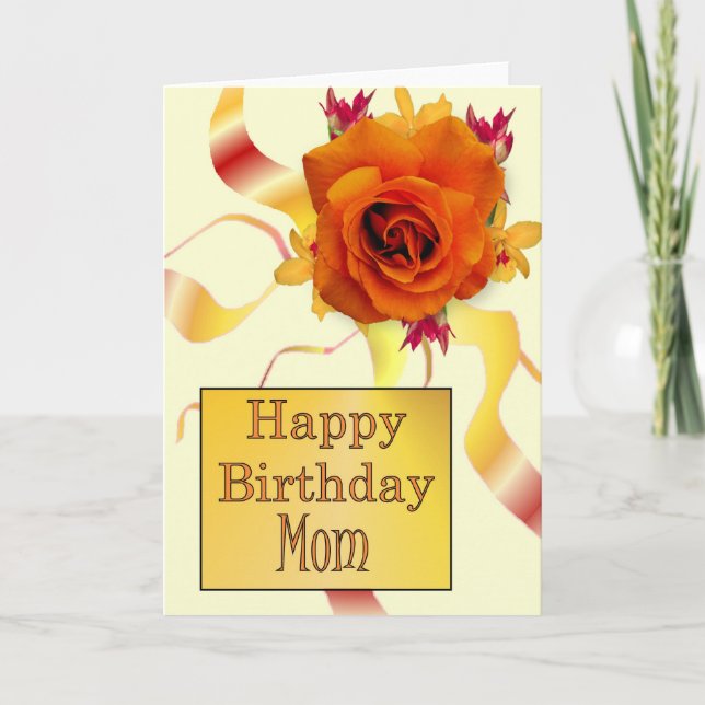 Happy Birthday Mum Card (Front)