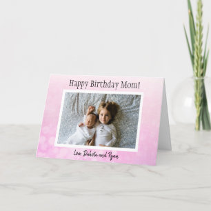 Happy Birthday Mum Photo Card