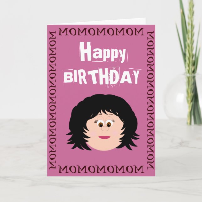 Happy Birthday Mum (Son) Card (Front)