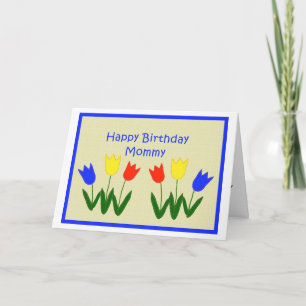 Happy Birthday, Mummy Card