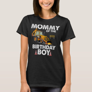 Happy Birthday Mummy of the Birthday Boy T-Shirt