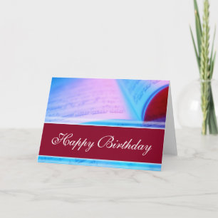 Happy Birthday - Music or Singing Teacher Card