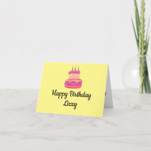 Happy Birthday my best friend Thank You Card