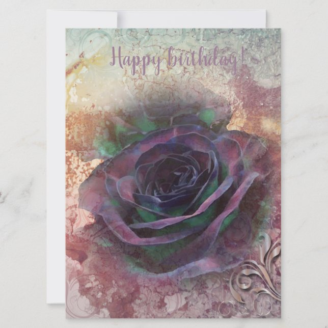 Happy Birthday, My Wild Irish Rose (Front)