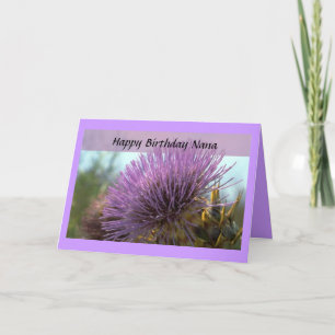 Happy Birthday Nana Card