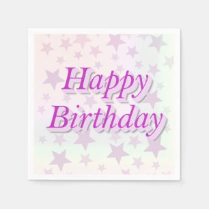 Happy Birthday! Napkin