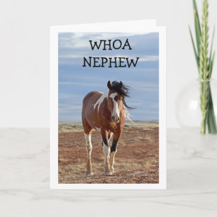 HAPPY BIRTHDAY "NEPHEW" CARD