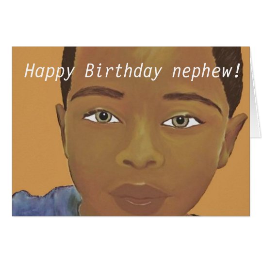 Happy birthday nephew greeting Card