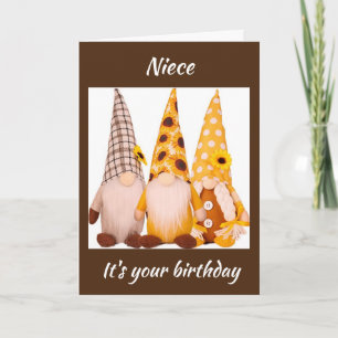 HAPPY BIRTHDAY ***NIECE*** TIME TO CELEBRATE CARD