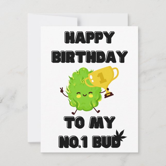 HAPPY BIRTHDAY NO.1 BUD! (Front)