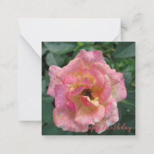 Happy Birthday Note Card