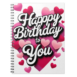 Happy Birthday Notebook