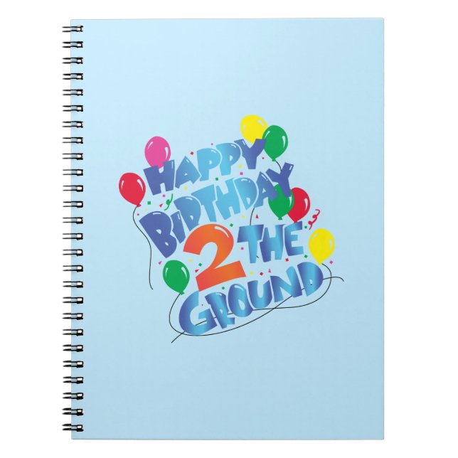 Happy Birthday Notebook (Front)