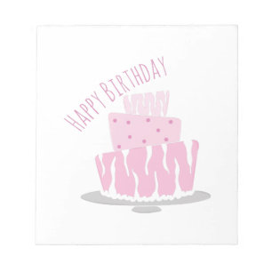 Happy Birthday Notepad