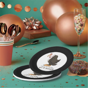 Happy Birthday old buzzard paper plate