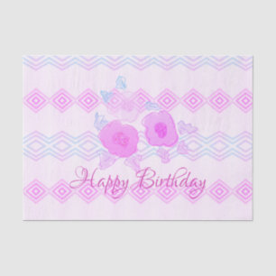 Happy Birthday Or Any Occasion Tissue Paper