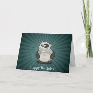 Happy Birthday Panda Card