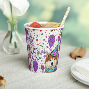 HAPPY BIRTHDAY PAPER CUPS