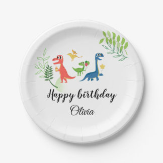 Happy birthday paper plates pack